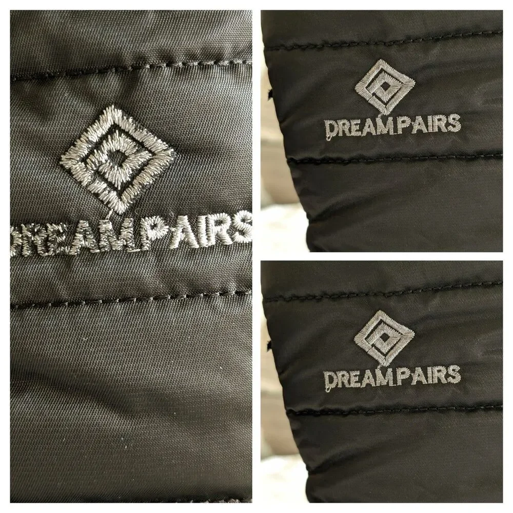 DREAM PAIRS Kids Mid-Calf Winter Snow Boots — Black Unisex Sz 3